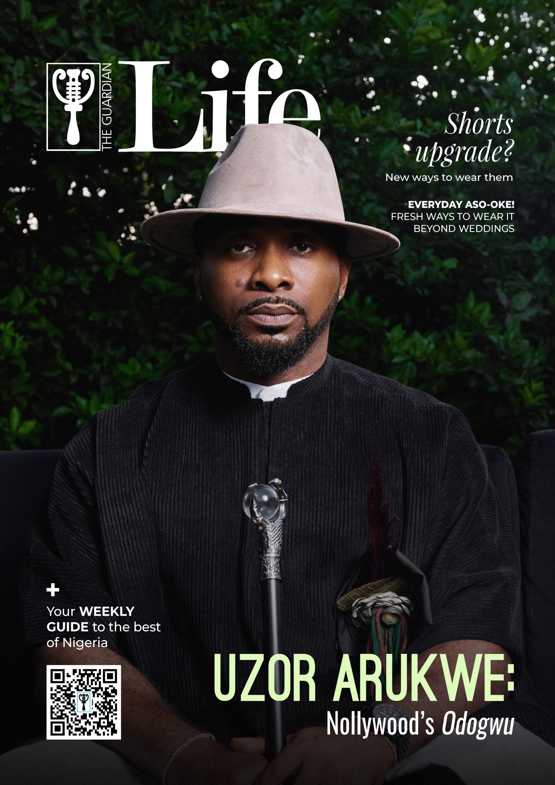 Uzor Arukwe on the cover of Guardian Life