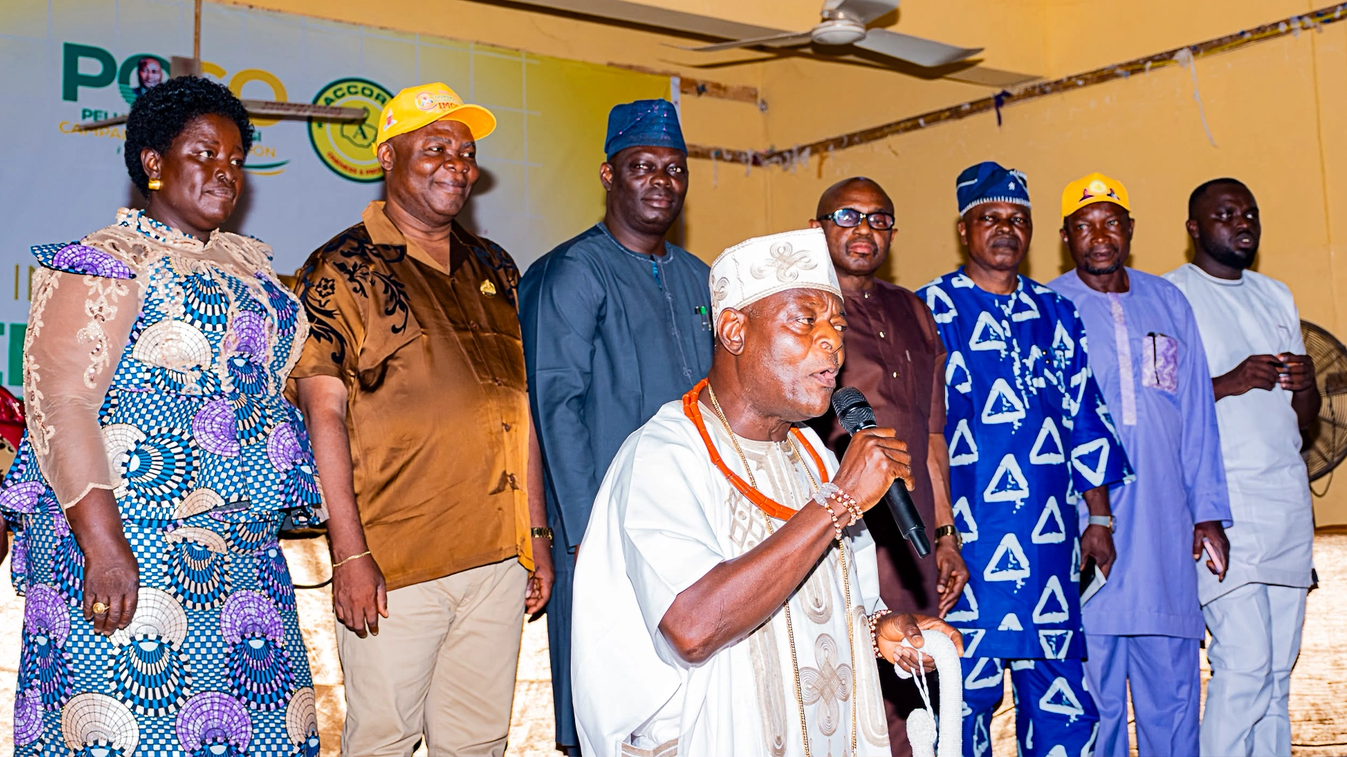 Vice Chairman of the Osun State Council of Traditional Rulers, Oba Olufemi Agunsoye,