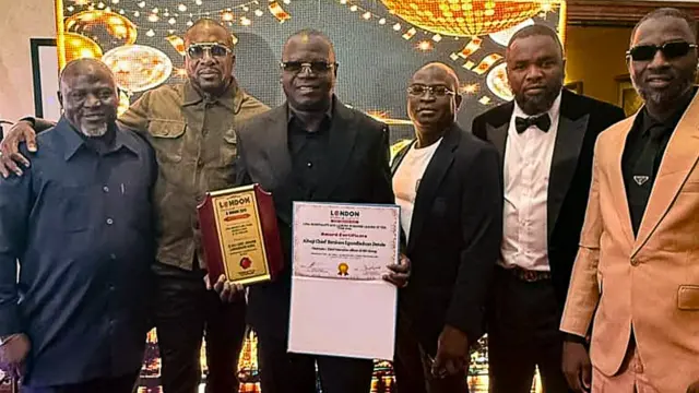 Chief Ibrahim Dende Egungbohun, urges global investors to look to Nigeria after London award