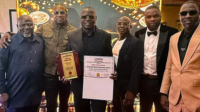 Chief Ibrahim Dende Egungbohun, urges global investors to look to Nigeria after London award