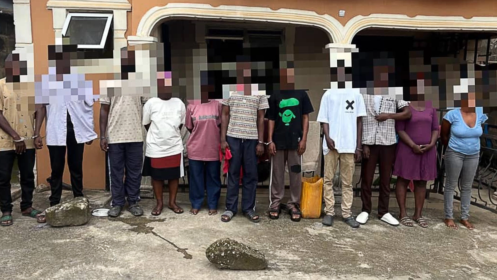Rescued victims