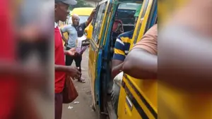 Ojota Bus park.			      PHOTO: GLORY SUNDAY