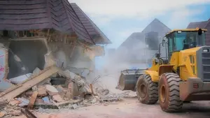 Edo demolishes buildings allegedly used for organ harvesting
