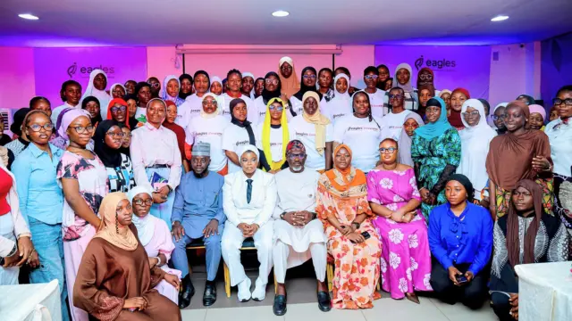 L-R Hon. Musa  Idris Buko — Public policy Analyst and AgriPrenuer, Titilope Tawakkalitu Anifowoshe Esq. – Executive Director Eagles Foundation For Humanity and Convener of ElevateHer, Hon. Seun Ogunniyi Adato — Hon Member representing Ojomu/Balogun at Kwara state house of assembly, Kwara state APC Deputy Gubernatorial candidate for 2027 election, Hon. Rukayyat Shittu — Hon. Member representing Owode/Onire constituency, Kwara state house of assembly (youngest legislator in Nigeria), Ms. Cynthia Akhagbeme Simeon — Chief of staff to Mayor  Dele Oshinawo, HOR Kosofe constituency.