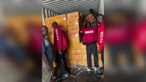NDLEA officers during the operation.
