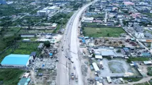 Detoriated Eti-Osa-Lekki-Epe Expressway