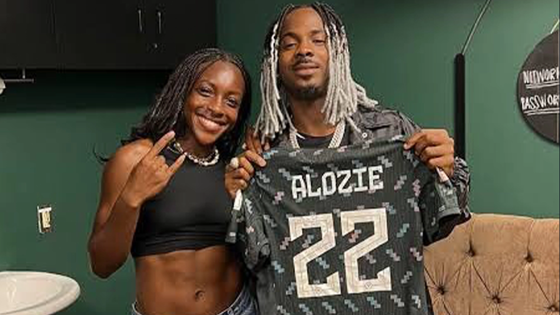 Alozie, Young Jonn reignite dating rumours in Ikenne