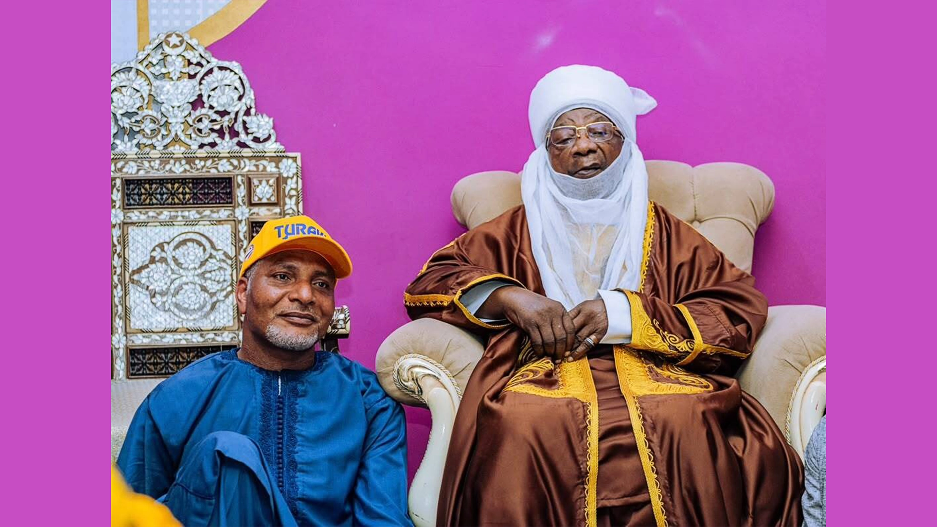 The Emir of Ilorin and Chairman of the Kwara State Council of Chiefs, His Royal Highness, Alhaji (Dr) Ibrahim Sulu-Gambari, has offered royal blessings and prayers for Senator Saliu Mustapha