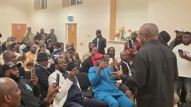 Obi Meets Nigerians in Birmingham