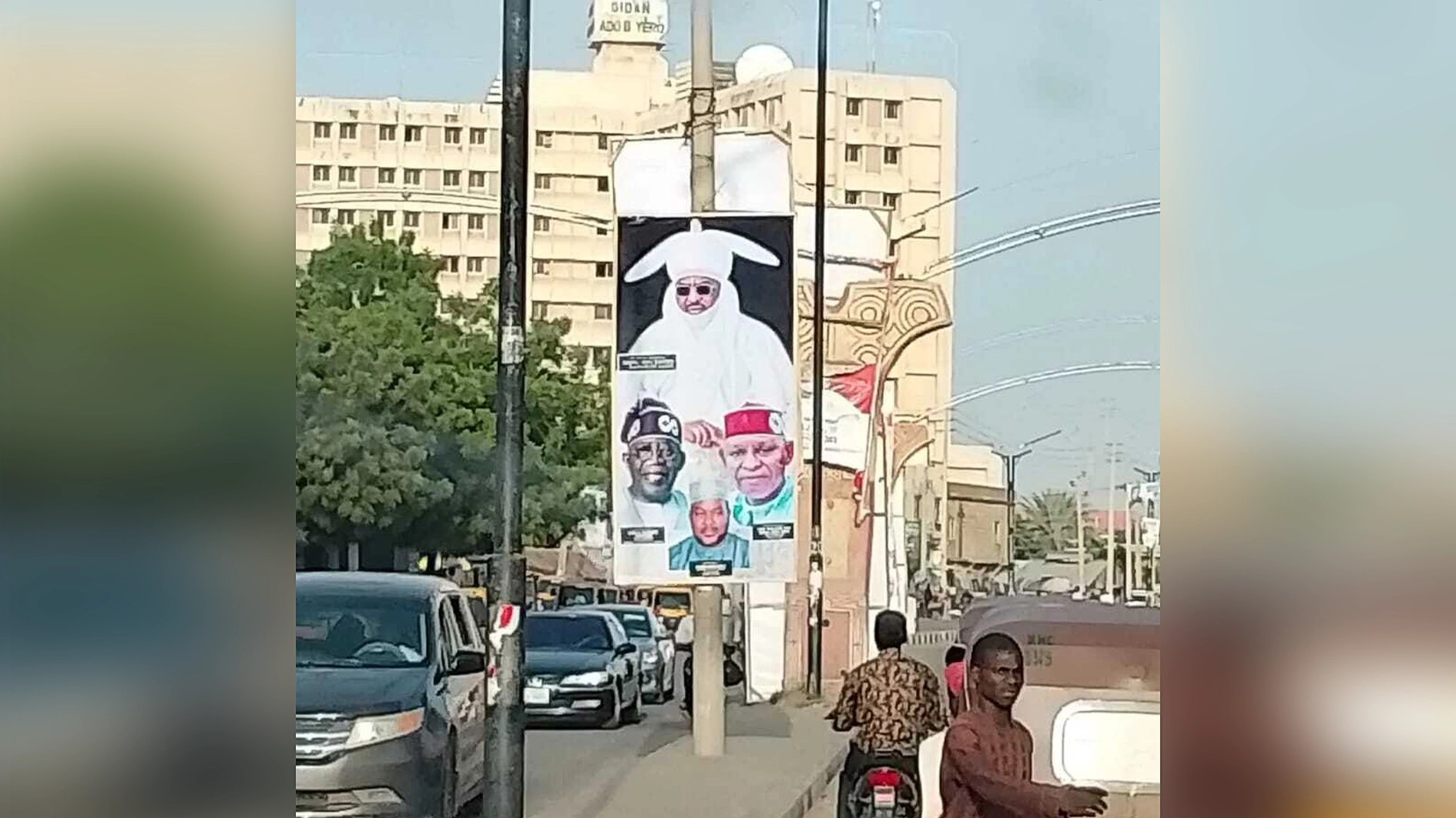 Tinubu, Abba, Bayero posters re-surface in Kano after vandalism