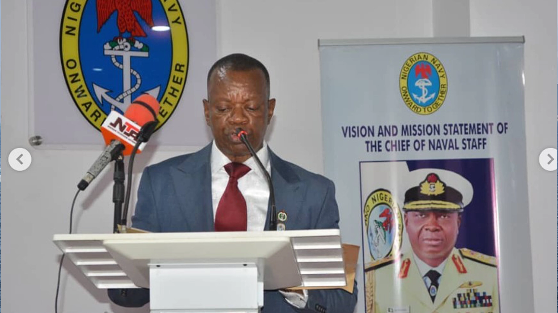 Rear Admiral Thaddeus Udofia (rtd)