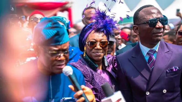 Nyesom Wike commissioned a pedestrian bridge constructed by the Dunamis International Gospel Centre